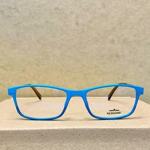 Brand New Kilsgaard Turquoise Blue Titanium Ultra Lightweight Eyeglasses